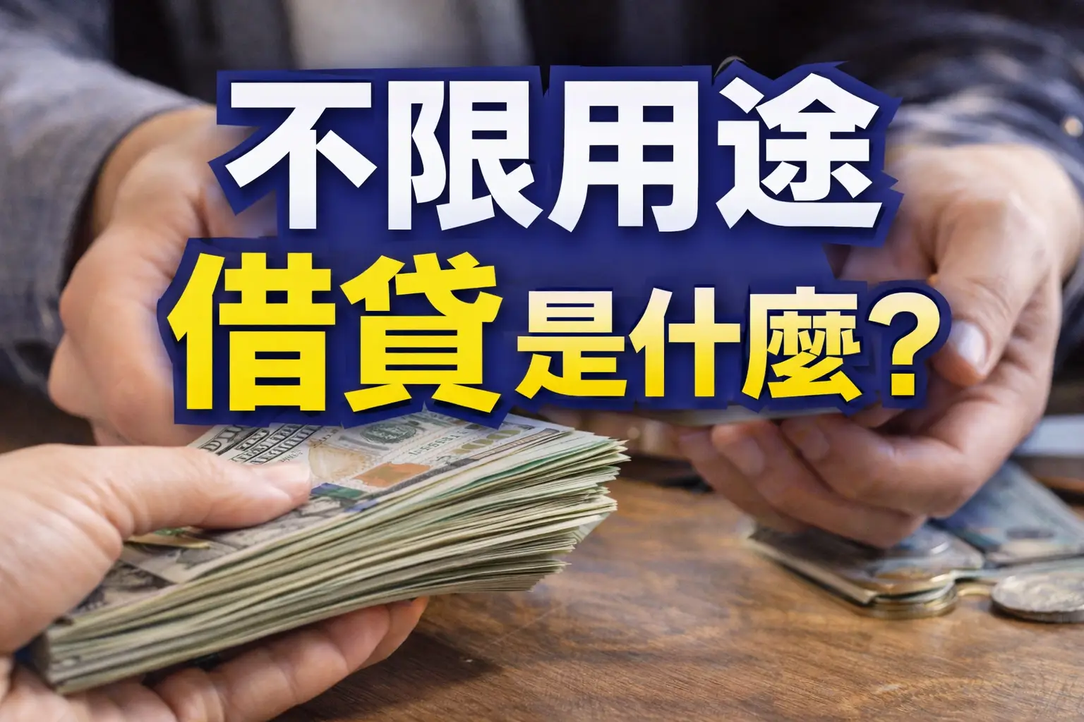 不限用途借貸是什麼